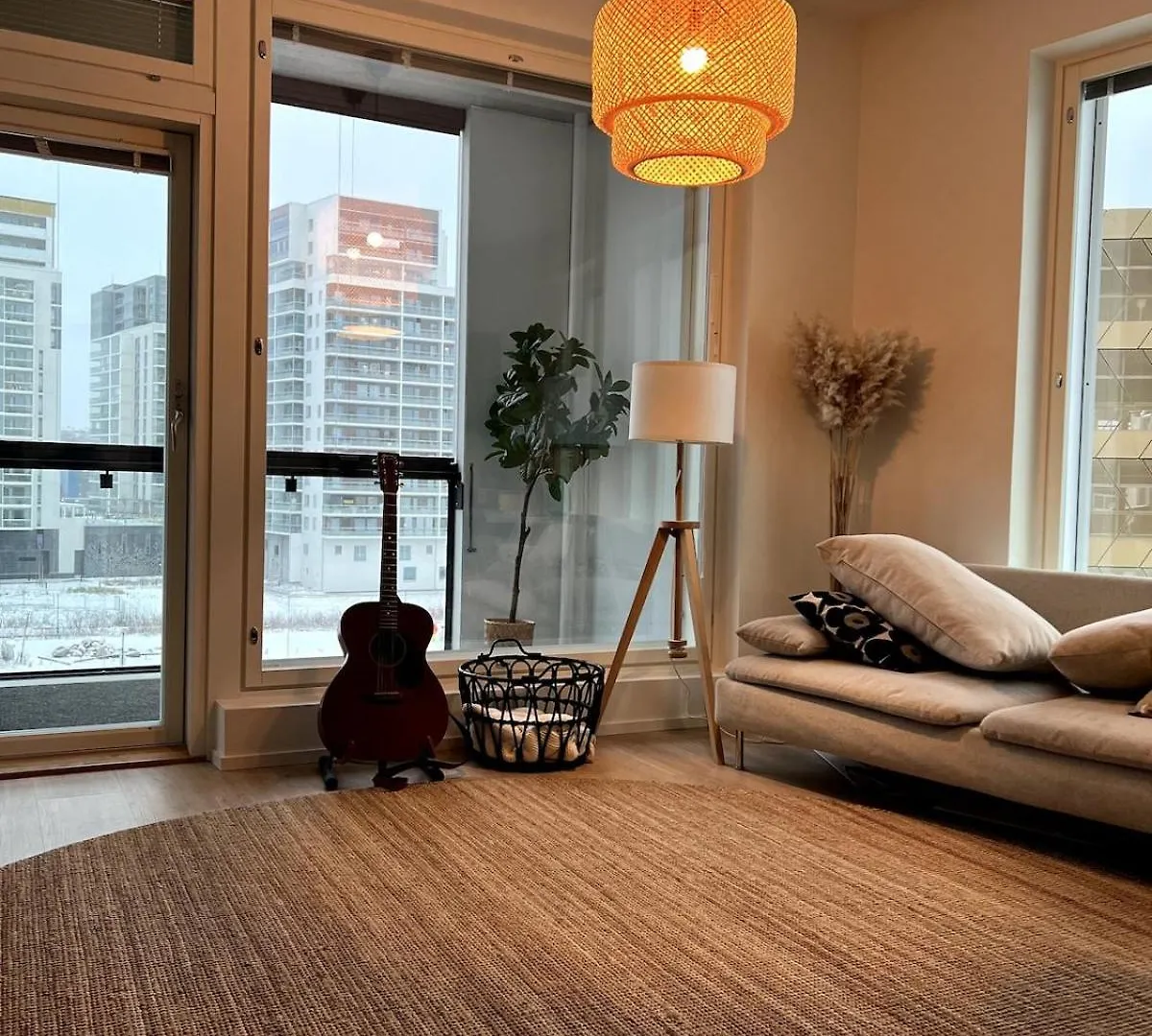 New 42 Square Feet Two Bedrooms With Sauna For Six Helsinki